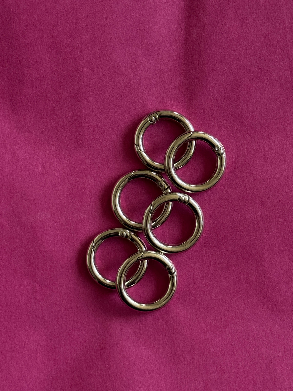 6 Pack Metal Rings