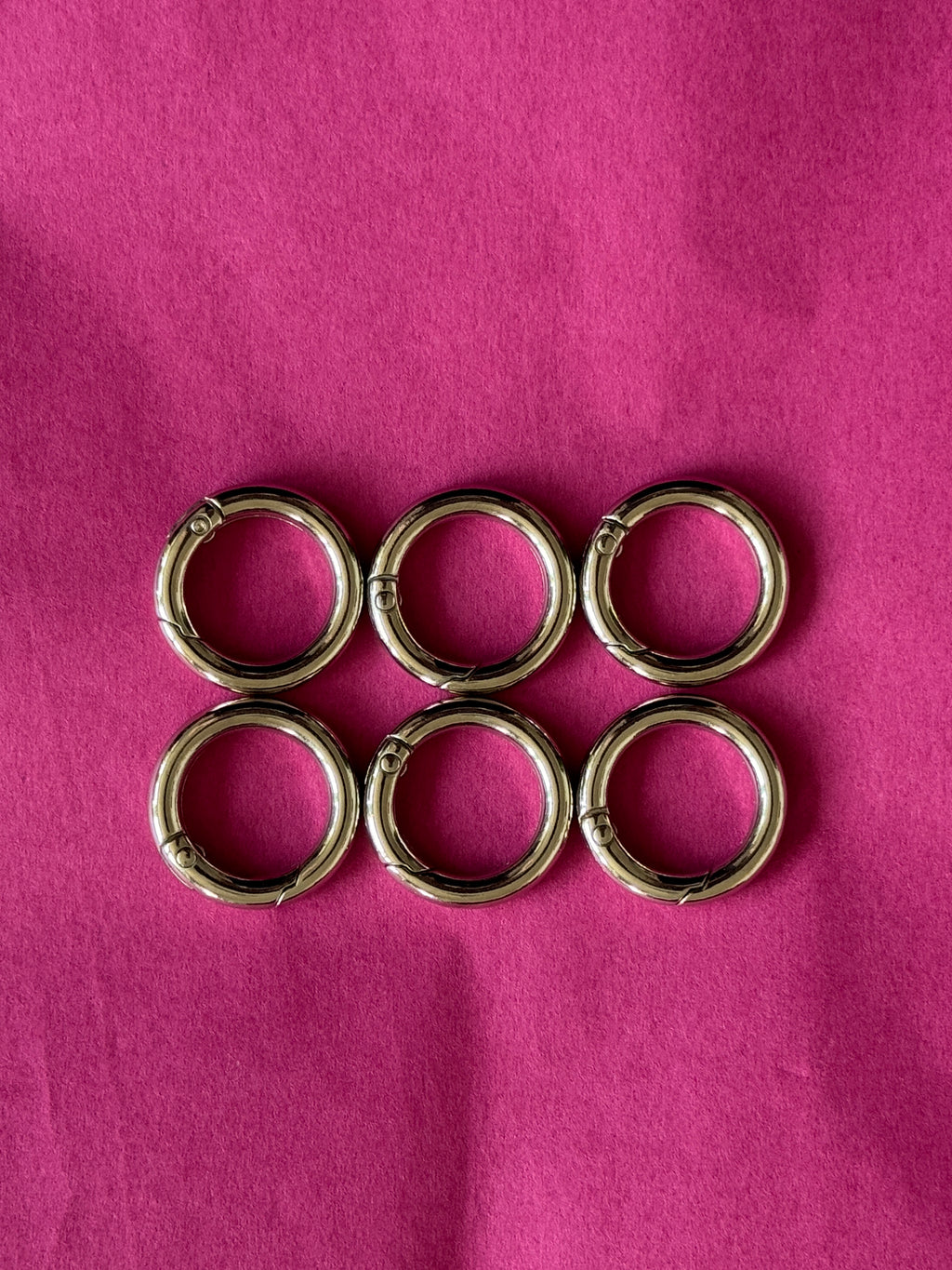 6 Pack Metal Rings