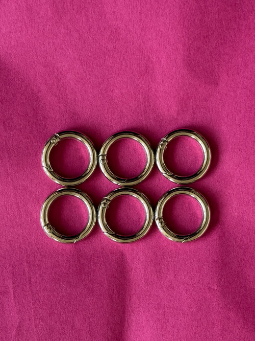 6 Pack Metal Rings